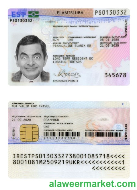 Estonia residence permit 2020-present